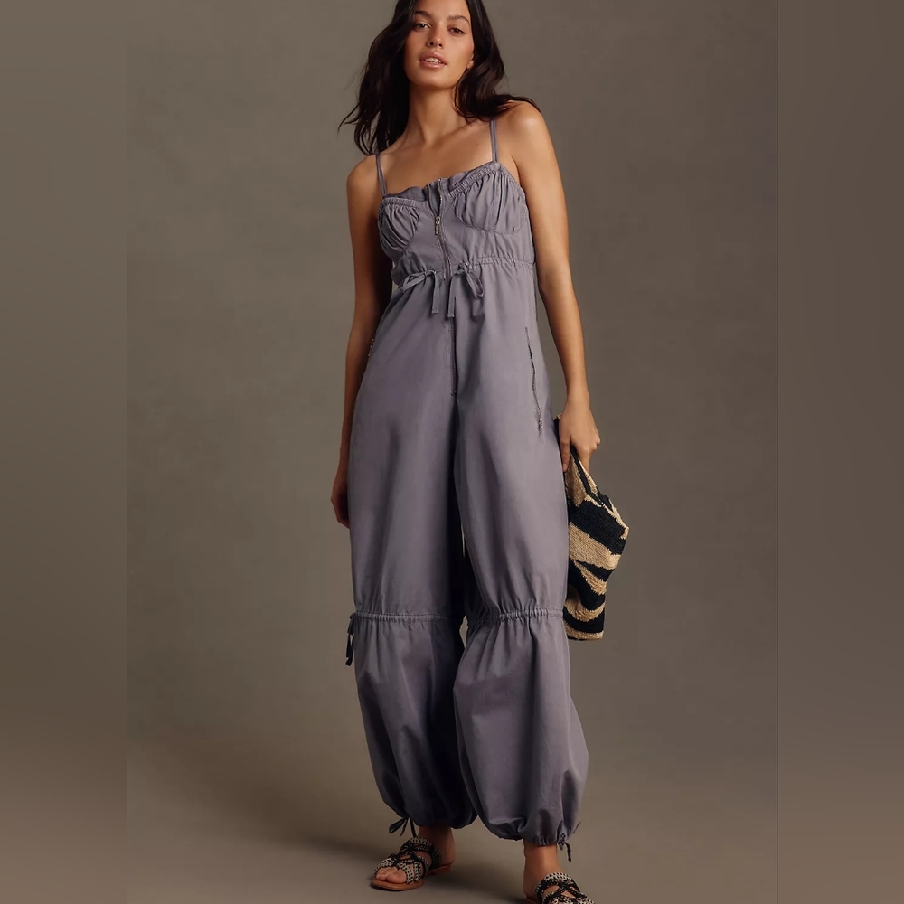 BNWT Anthropologie Parachute Jumpsuit
